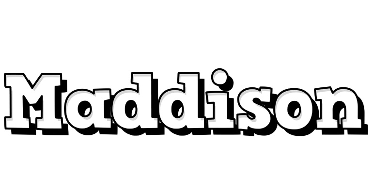 Maddison snowing logo