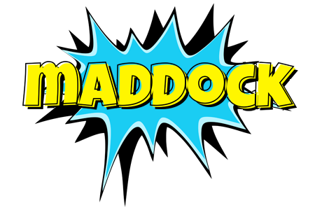 Maddock amazing logo