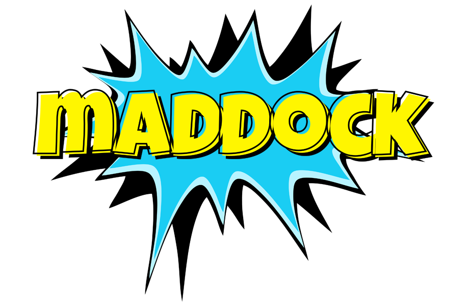 Maddock amazing logo