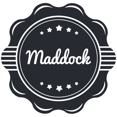 Maddock badge logo