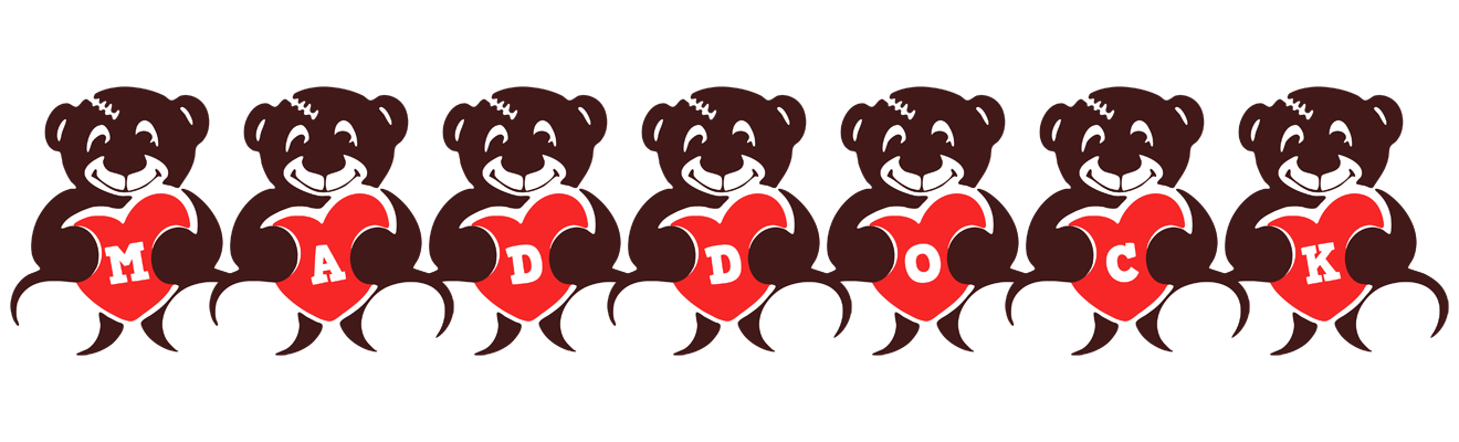 Maddock bear logo