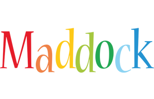 Maddock birthday logo