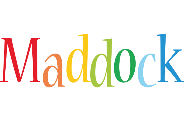 Maddock birthday logo