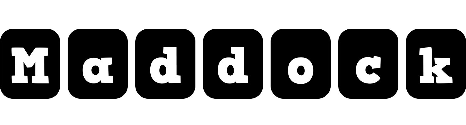 Maddock box logo