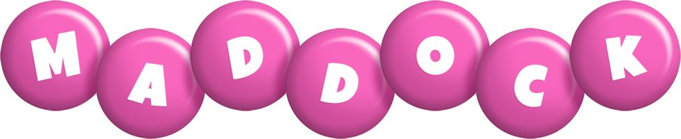 Maddock candy-pink logo