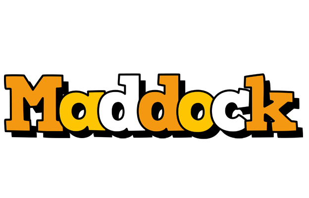 Maddock cartoon logo