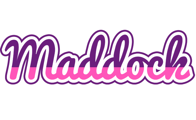 Maddock cheerful logo