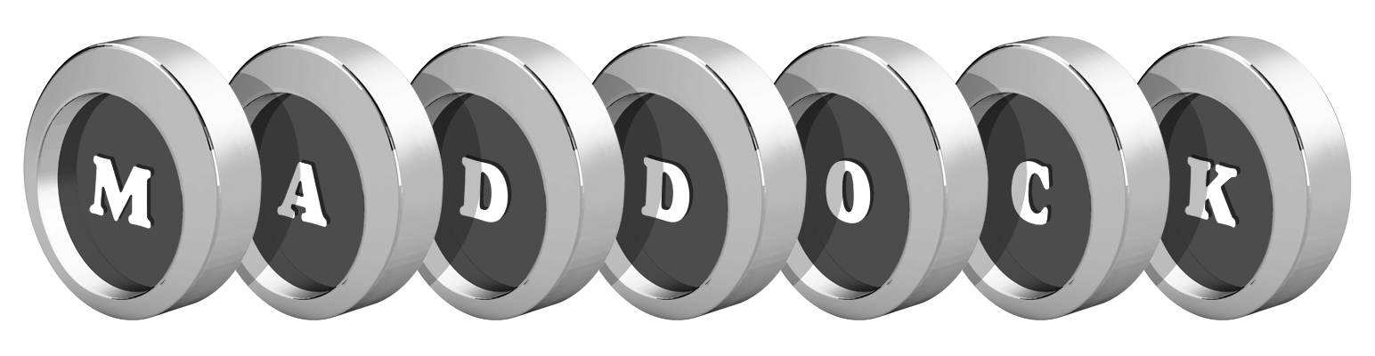 Maddock coins logo