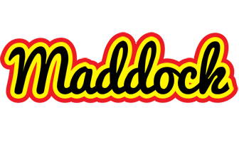 Maddock flaming logo