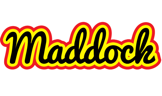 Maddock flaming logo
