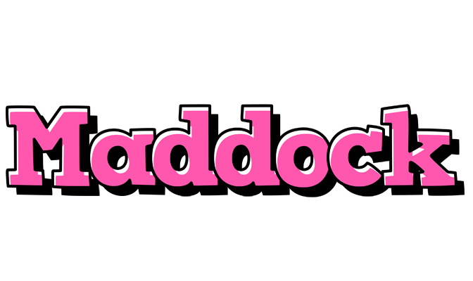 Maddock girlish logo