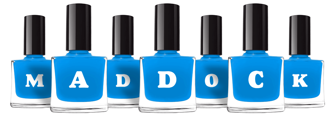 Maddock glossy logo