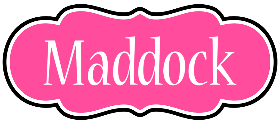 Maddock invitation logo