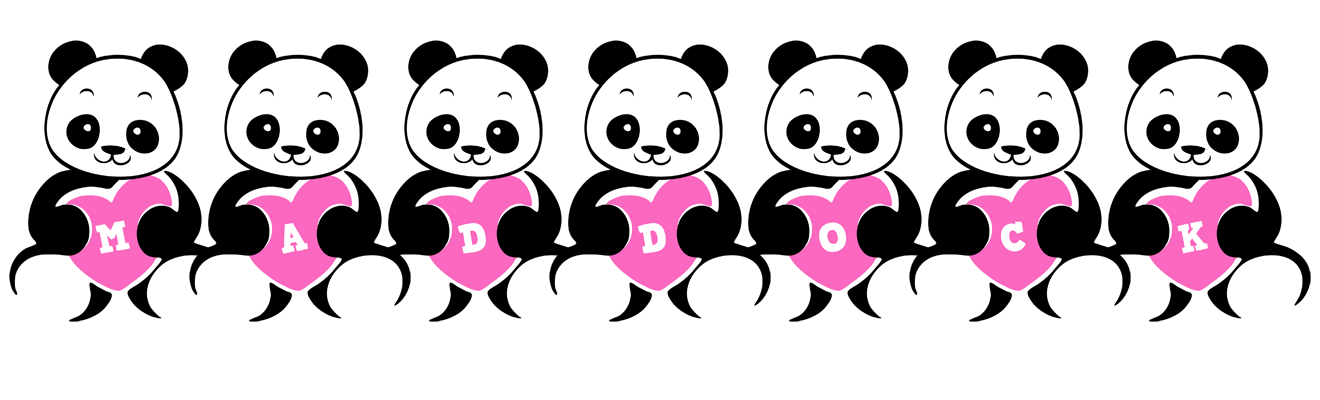 Maddock love-panda logo