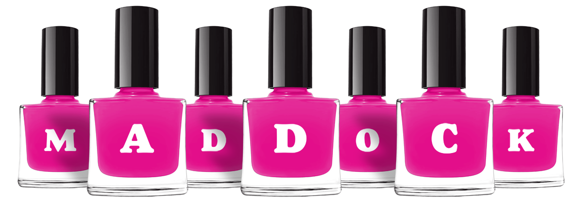 Maddock nails logo