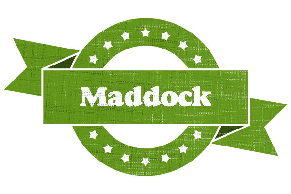 Maddock natural logo