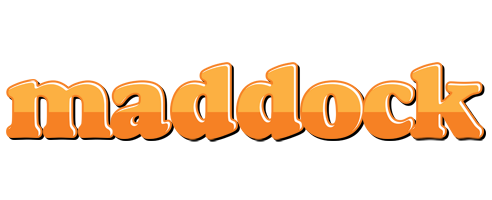 Maddock orange logo