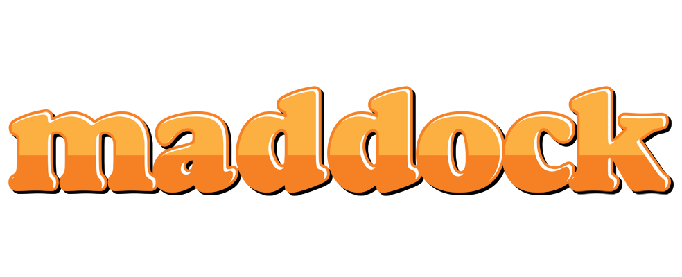Maddock orange logo