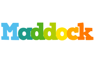 Maddock rainbows logo