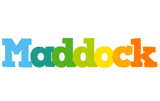 Maddock rainbows logo