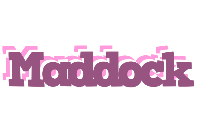 Maddock relaxing logo