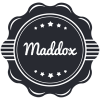 Maddox badge logo