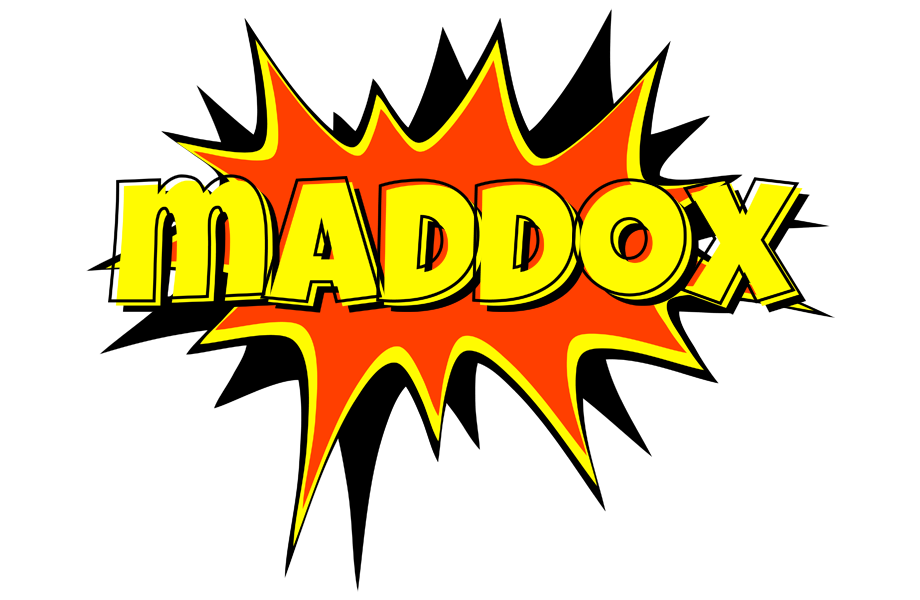 Maddox bazinga logo
