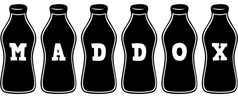 Maddox bottle logo