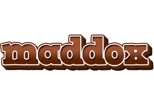 Maddox brownie logo