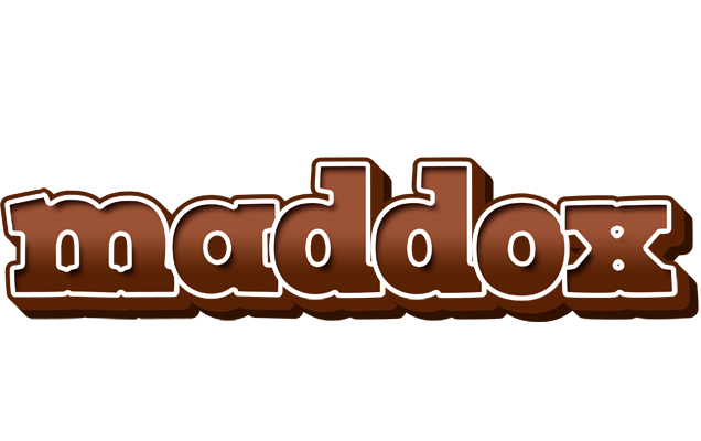 Maddox brownie logo