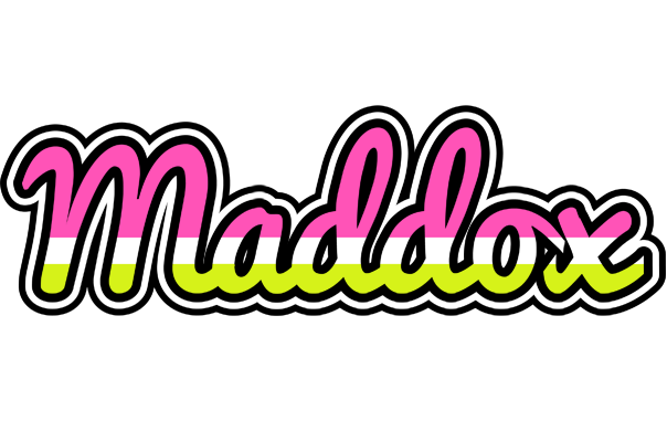 Maddox candies logo