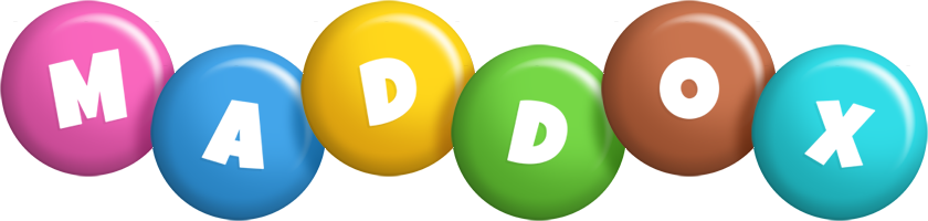 Maddox candy logo