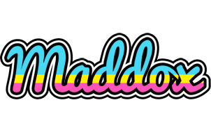 Maddox circus logo