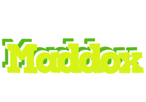 Maddox citrus logo