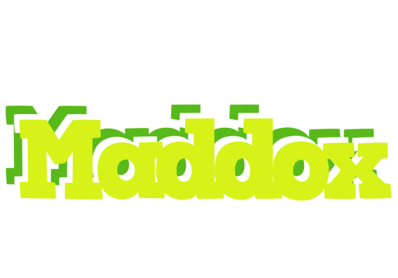 Maddox citrus logo