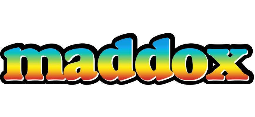 Maddox color logo