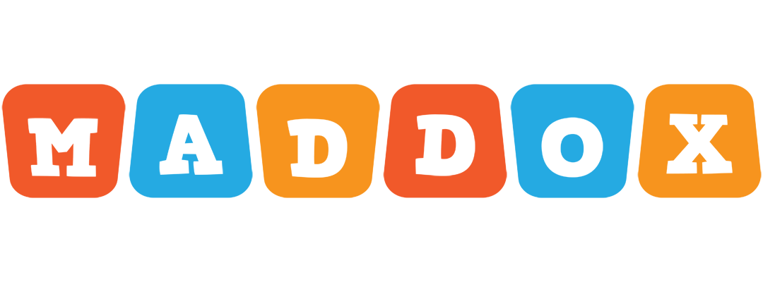 Maddox comics logo