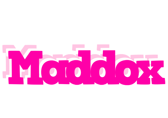 Maddox dancing logo