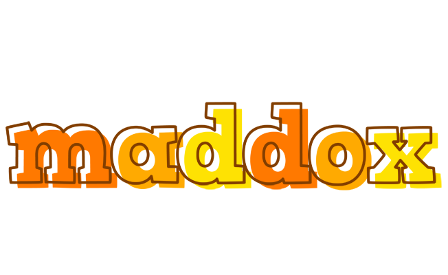 Maddox desert logo