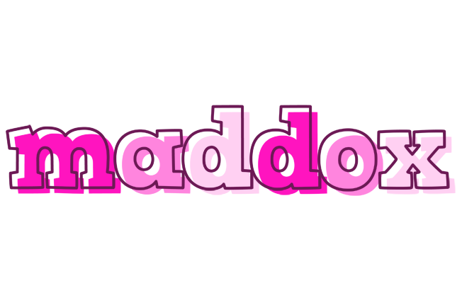 Maddox hello logo