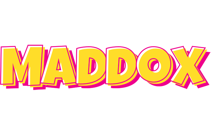 Maddox kaboom logo