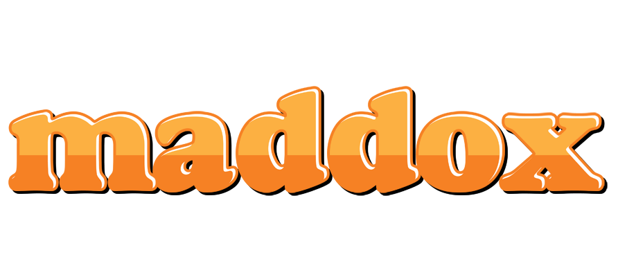 Maddox orange logo