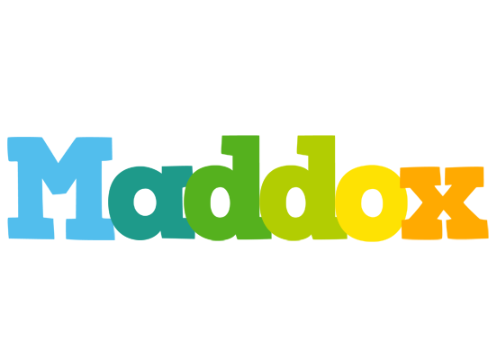 Maddox rainbows logo
