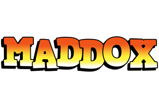 Maddox sunset logo