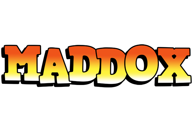 Maddox sunset logo