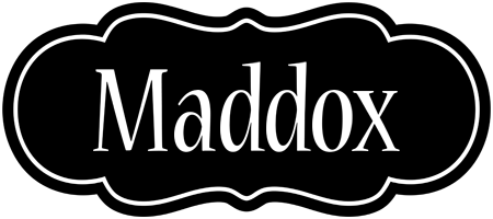 Maddox welcome logo