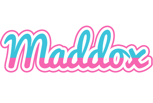 Maddox woman logo