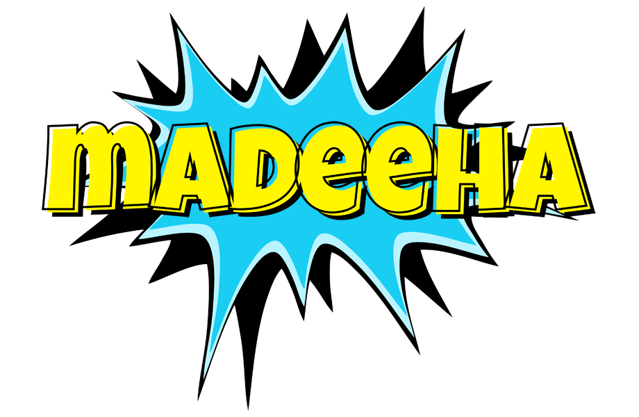 Madeeha amazing logo