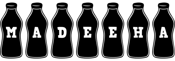 Madeeha bottle logo