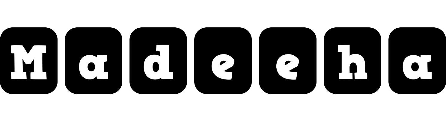 Madeeha box logo